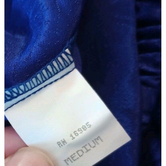 Vintage Val Mode Satin Lingerie Set Top Shorts Floral Purple 90's Y2K NWT Medium - Picture 10 of 10